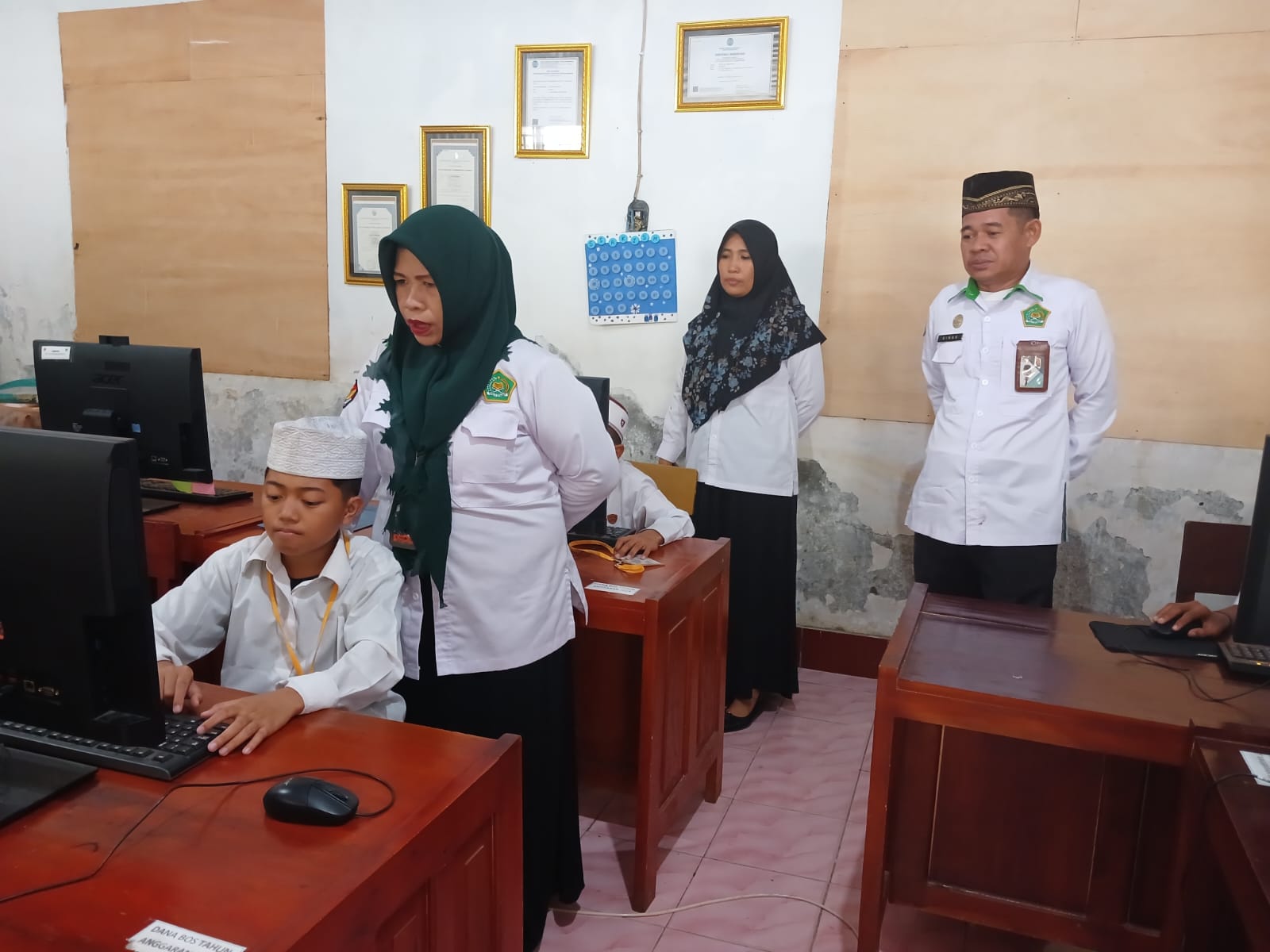 Persiapan MTs DDI Labukkang Jelang ANBK