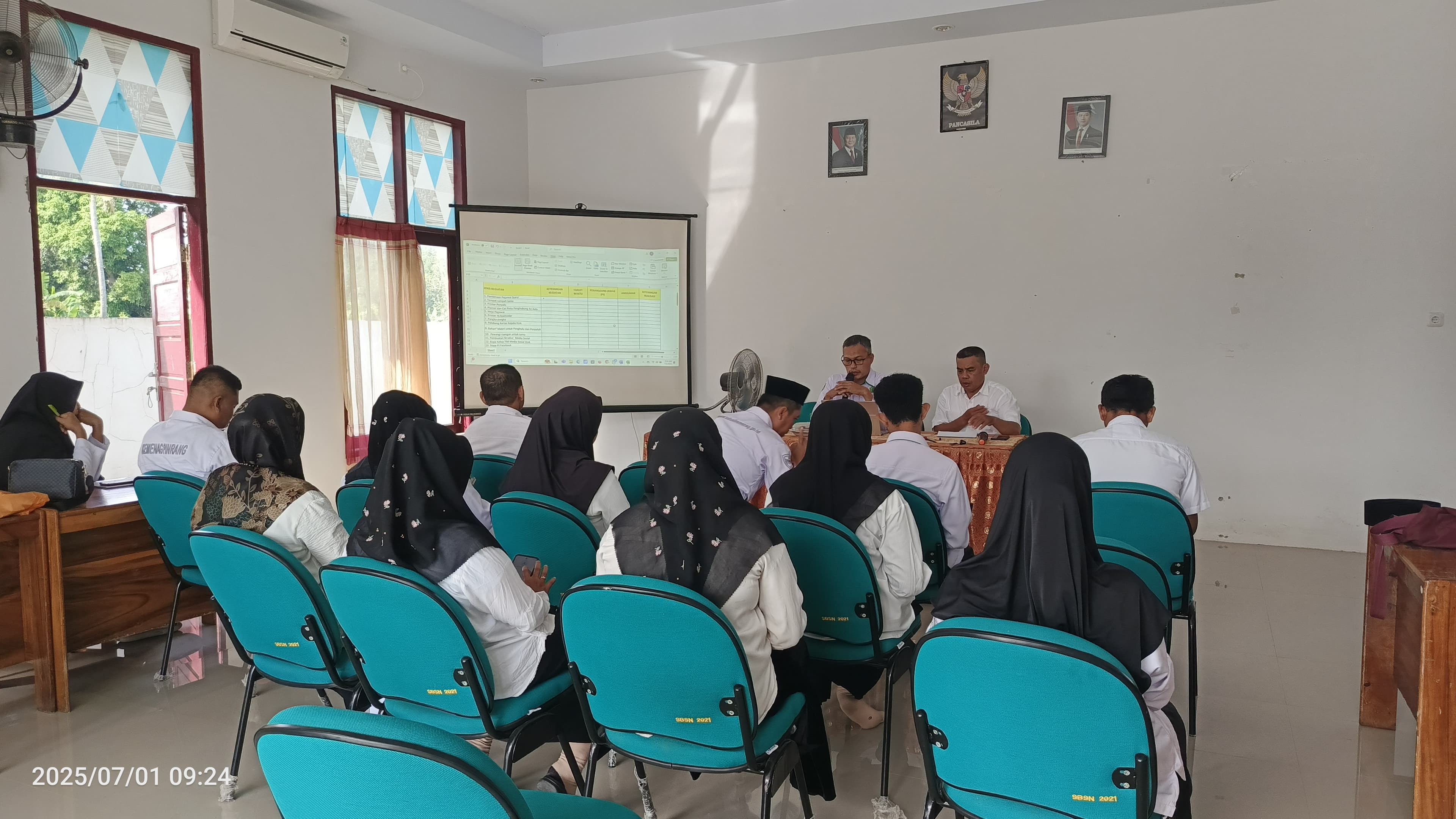 KUA Lanrisang Gelar Rapat Internal