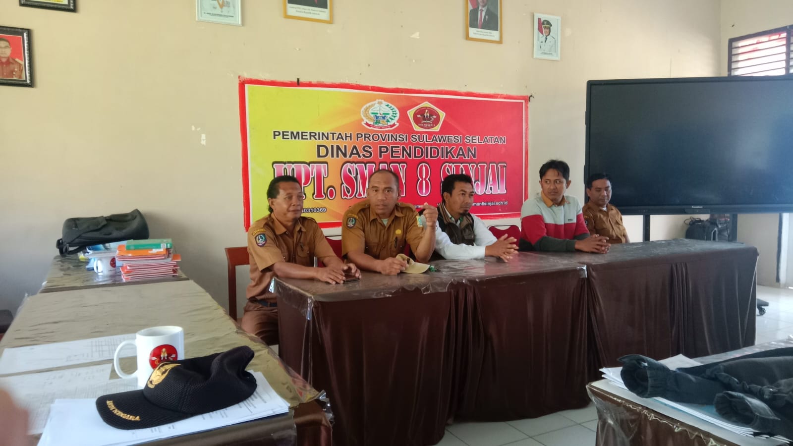 Sosialisasi BRUS, Penyuluh Agama Islam Sinjai Borong Matangkan Persiapan Bersama SMAN 8