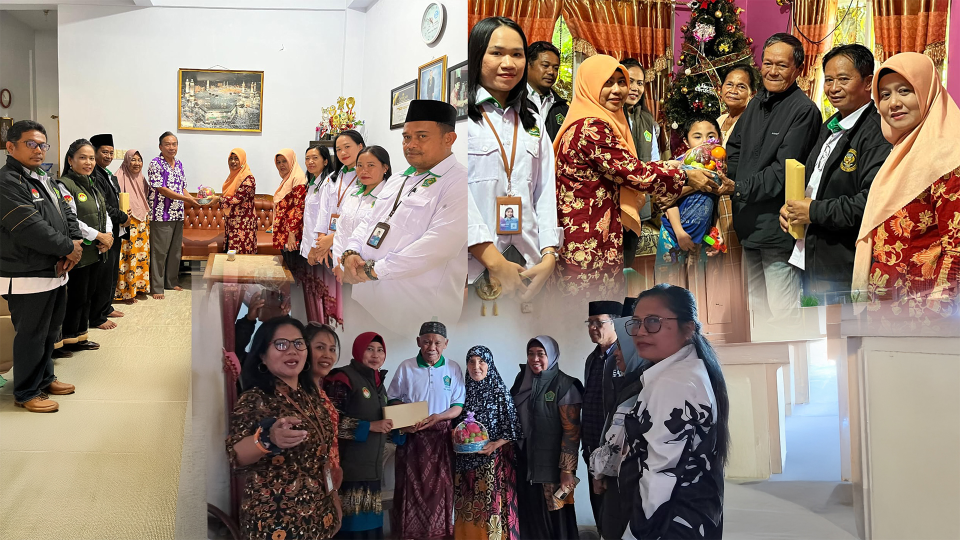 AB ke-80 Kemenag, Jajaran Kemenag Tana Toraja Kunjungi Sesepuh dan Purna Bakti