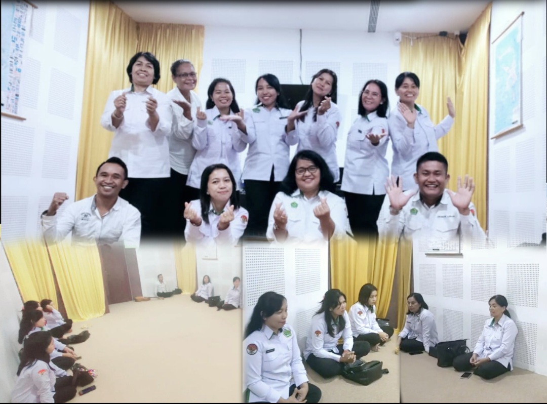 Saat Pembekalan PPPK Penyuluh Agama Kristen Oleh Penyelenggara Kristen Kemenag Kota Makassar