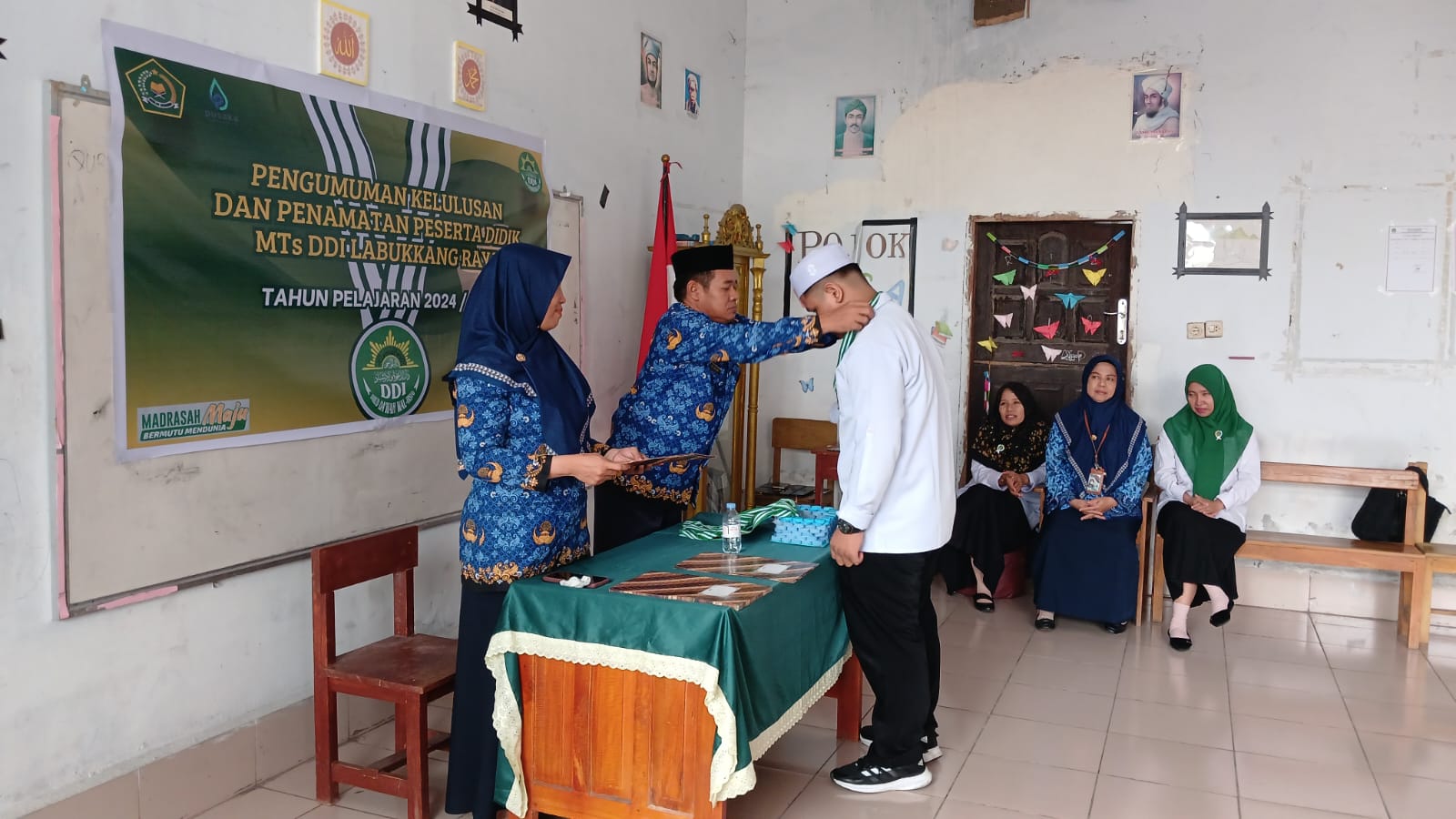 MTs DDI Labukkang Parepare Gelar Penamatan Siswa