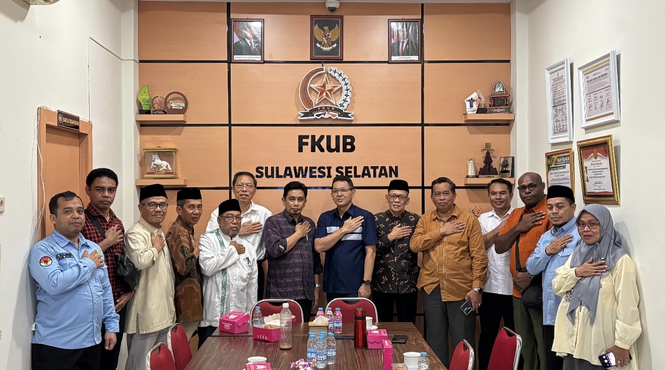 Jelang Nataru, Baintelkam Mabes Polri–FKUB Sulsel Perkuat Sinergi Jaga Kerukunan Umat Beragama