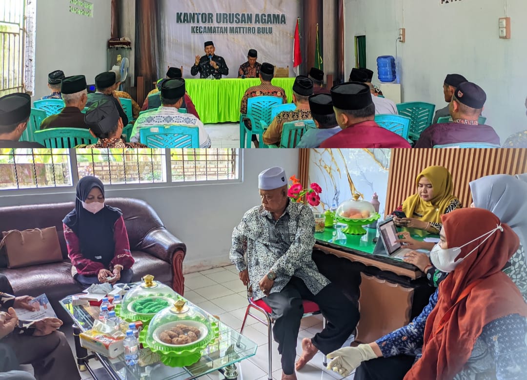 Pengajian Rutin Imam Masjid dirangkaikan dengan Pemeriksaan Kesehatan Gratis
