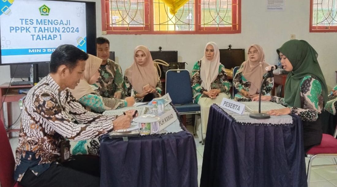 CPPPK Min 3 Bone laksanakan uji kompetensi baca Al-Qur'an