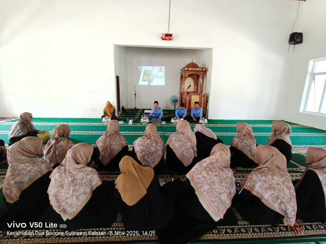 Penyuluhan Zakat di Majelis Taklim Desa Melle Dorong Kesadaran Umat untuk Berbagi