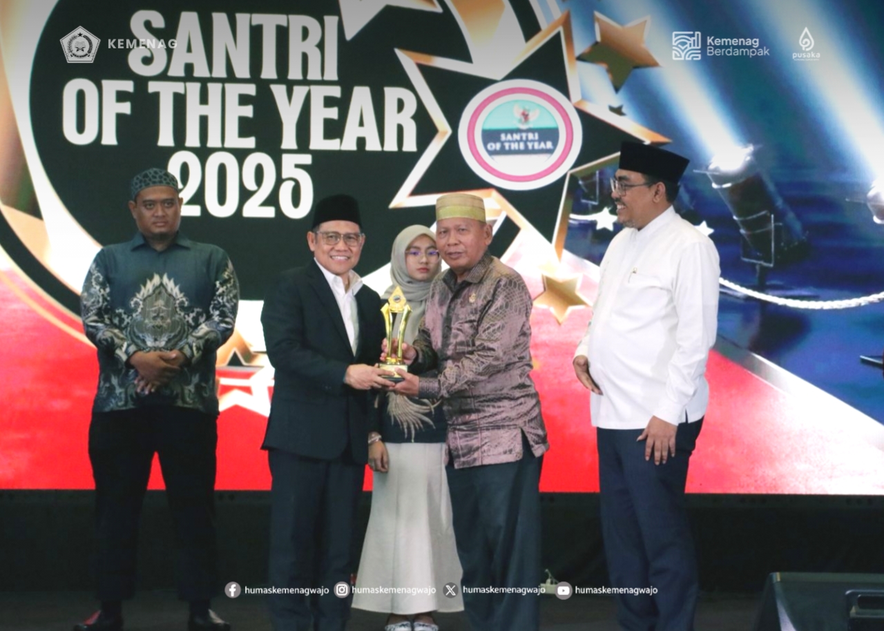 Pontren As’adiyah Raih Penghargaan Pesantren Inspiratif dalam Ajang Santri of The Year 2025