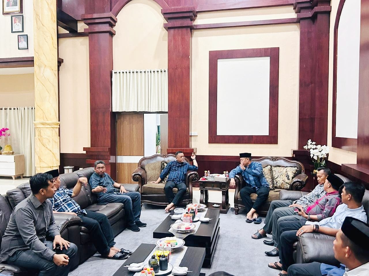 Bincang Hangat Kakanwil dan Bupati Luwu