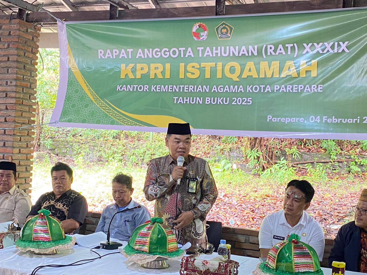 RAT XXXIX KPRI Istiqamah Kantor Kemenag Kota Parepare