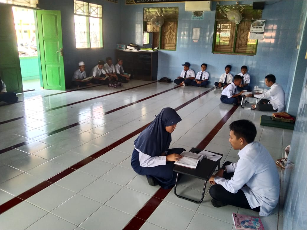 Seleksi Pertama Program Tahfidz MTsN 2 Bone