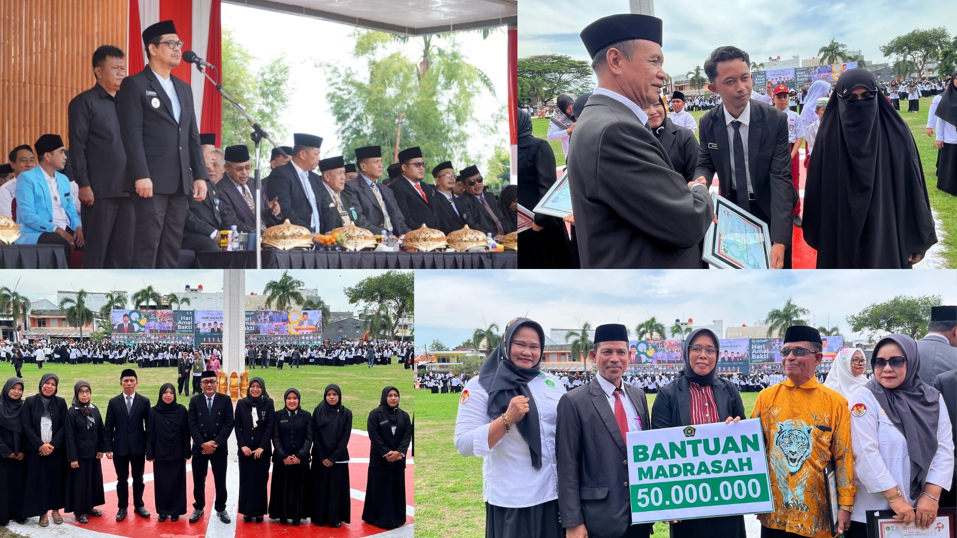 Suasana Upacara HAB ke-80 Kemenag Bulukumba