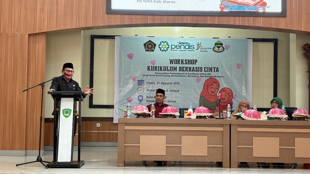 Workshop KBC di Baruga B, Pemkab Maros.