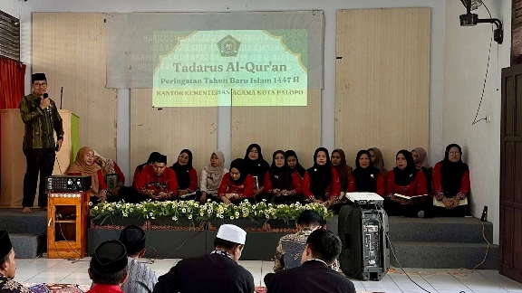 Sambutan Kakan Kemenag Palopo dalam Kegiatan Tadarus Alquran 26/06/2025