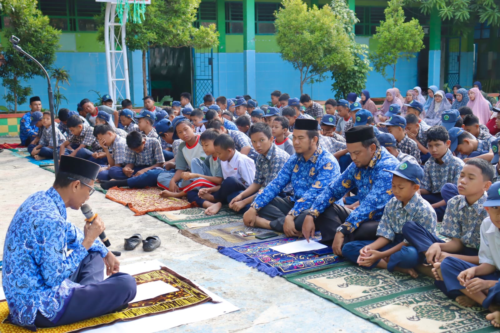 MTsN 4 Sinjai Gelar Ibadah Rabu Pagi, Awali Hari dengan Shalat Dhuha dan Zikir