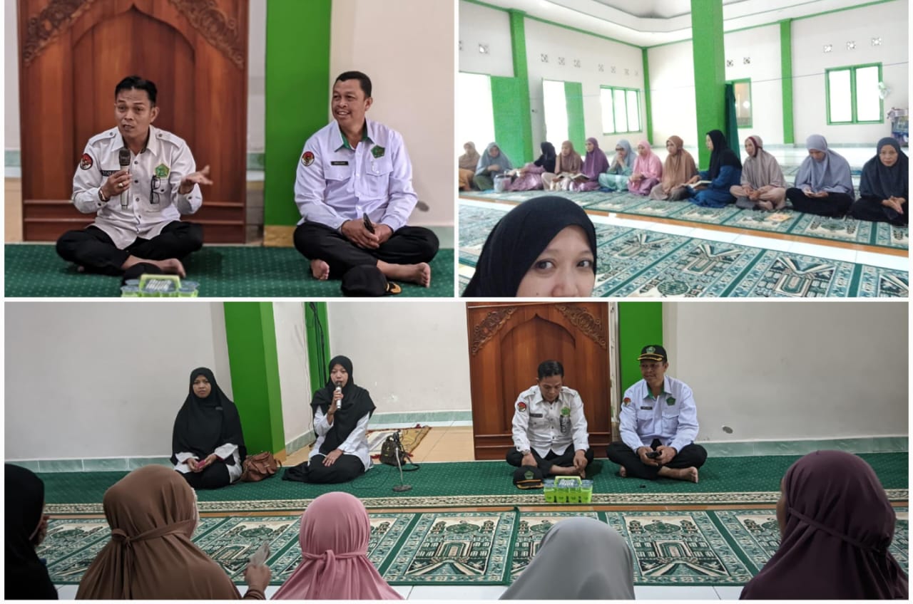 Suasana majelis KUA Parigi