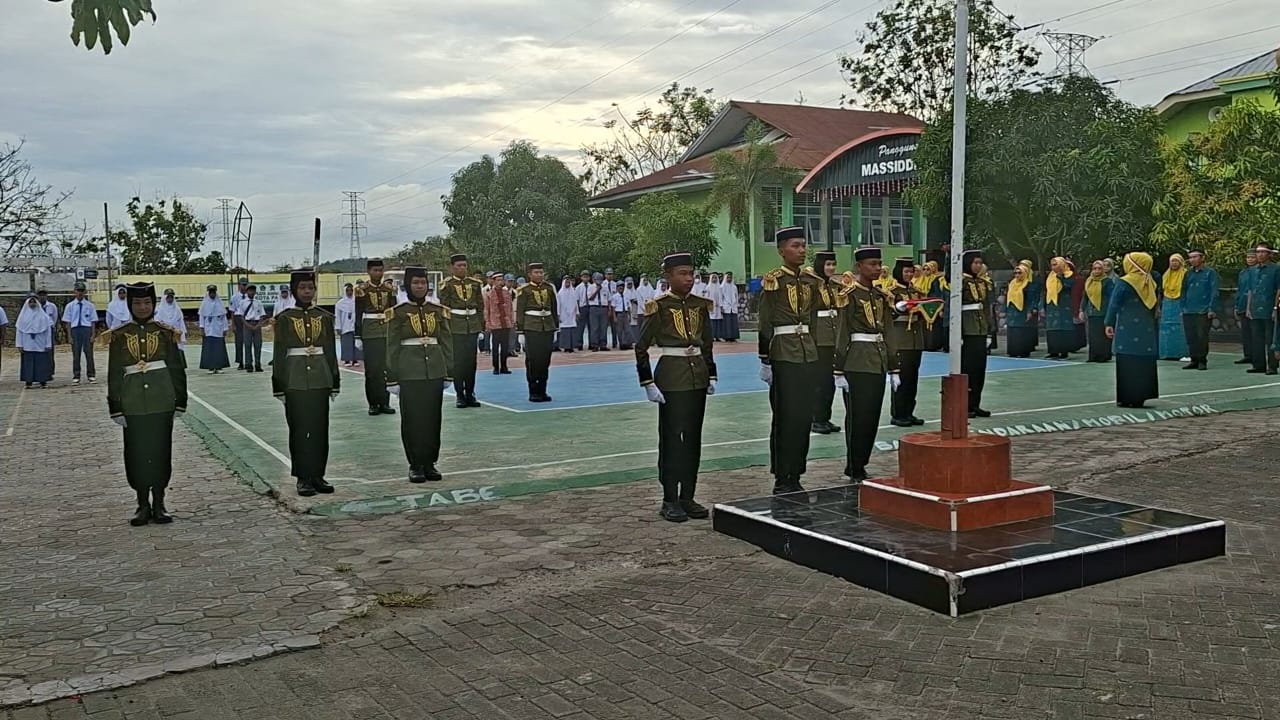 Upacara Peringatan HUT ke-80 Kemerdekaan RI di MAN 1 Parepare