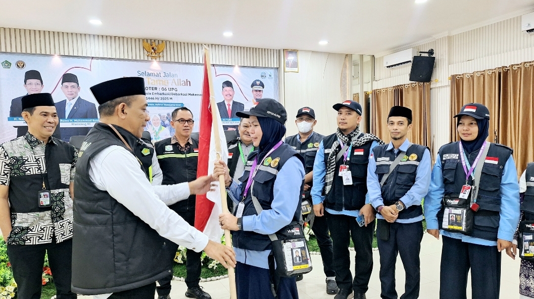 Hujan Deras, Pelepasan Jemaah Haji Kabupaten Soppeng dan Gowa Dipercepat
