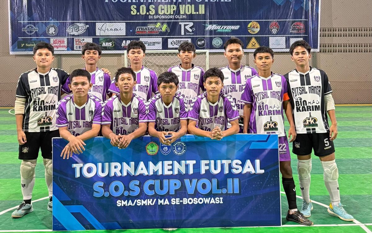 Futsal MAN 1 Bone Juara SOS CUp Vol II