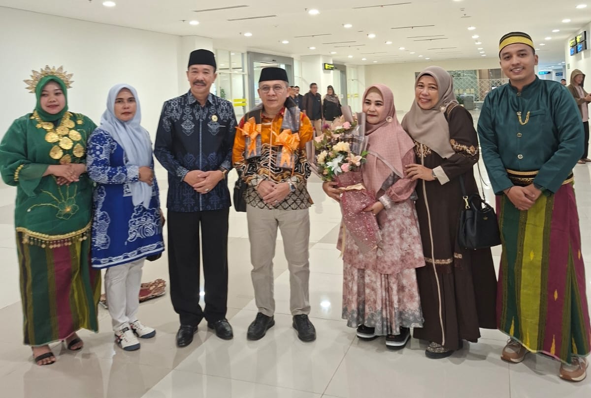 Penyambutan Kafilah Kanwil Kemenag Kalimantan Tengah