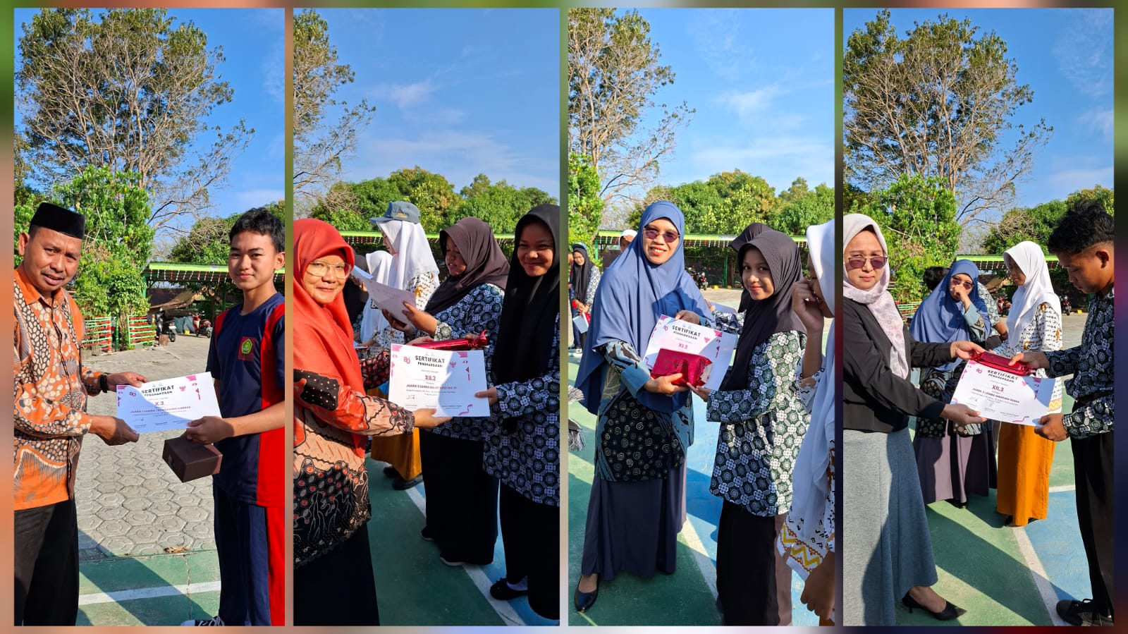 Pengumumkan Juara Lomba HUT ke-80 RI di MAN 1 Parepare
