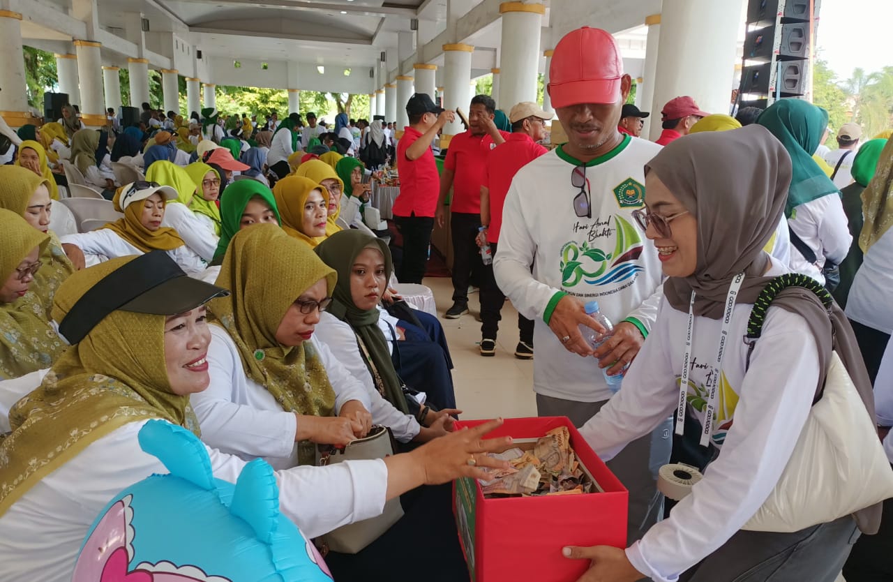 Aksi donasi untuk bencana alam