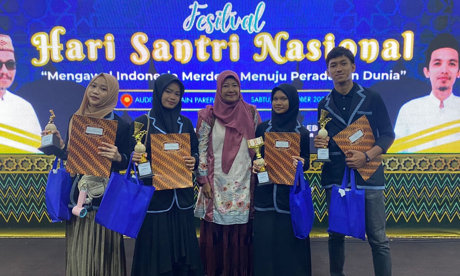 Tim MAN 2 Kota Parepare Raih 4 Juara pada Festival Hari Santri se-Sulselbar
