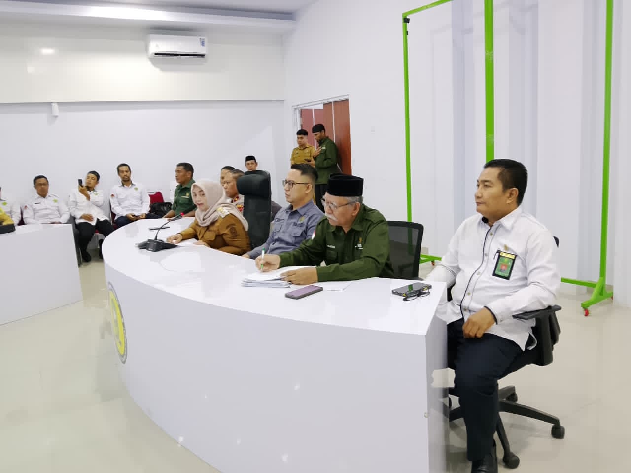 Rapat penenetuan pelaksanaan pengelolaan zakat di Rujab Bupati Sinjai