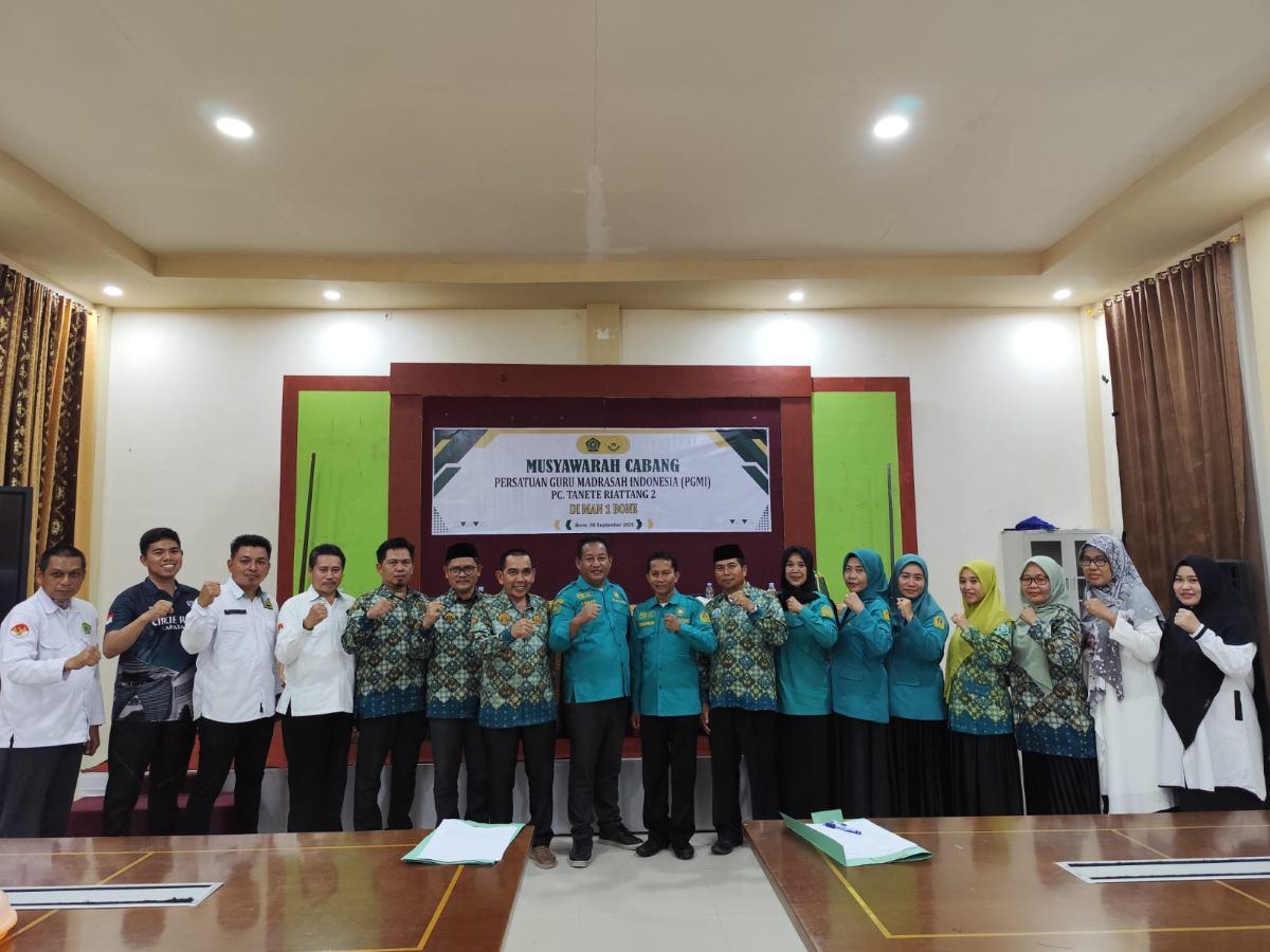 Pengurus PGMI MAN 1 Bone