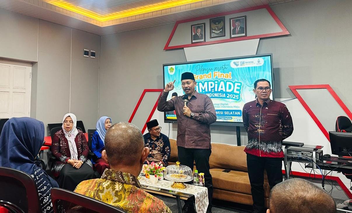 Kakanwil mengapresiasi semangat para peserta yang telah lolos menuju pentas nasional