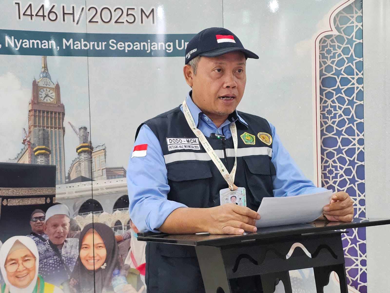 Kepala Seksi MCH Daker Makkah, H. Dodo Murtado