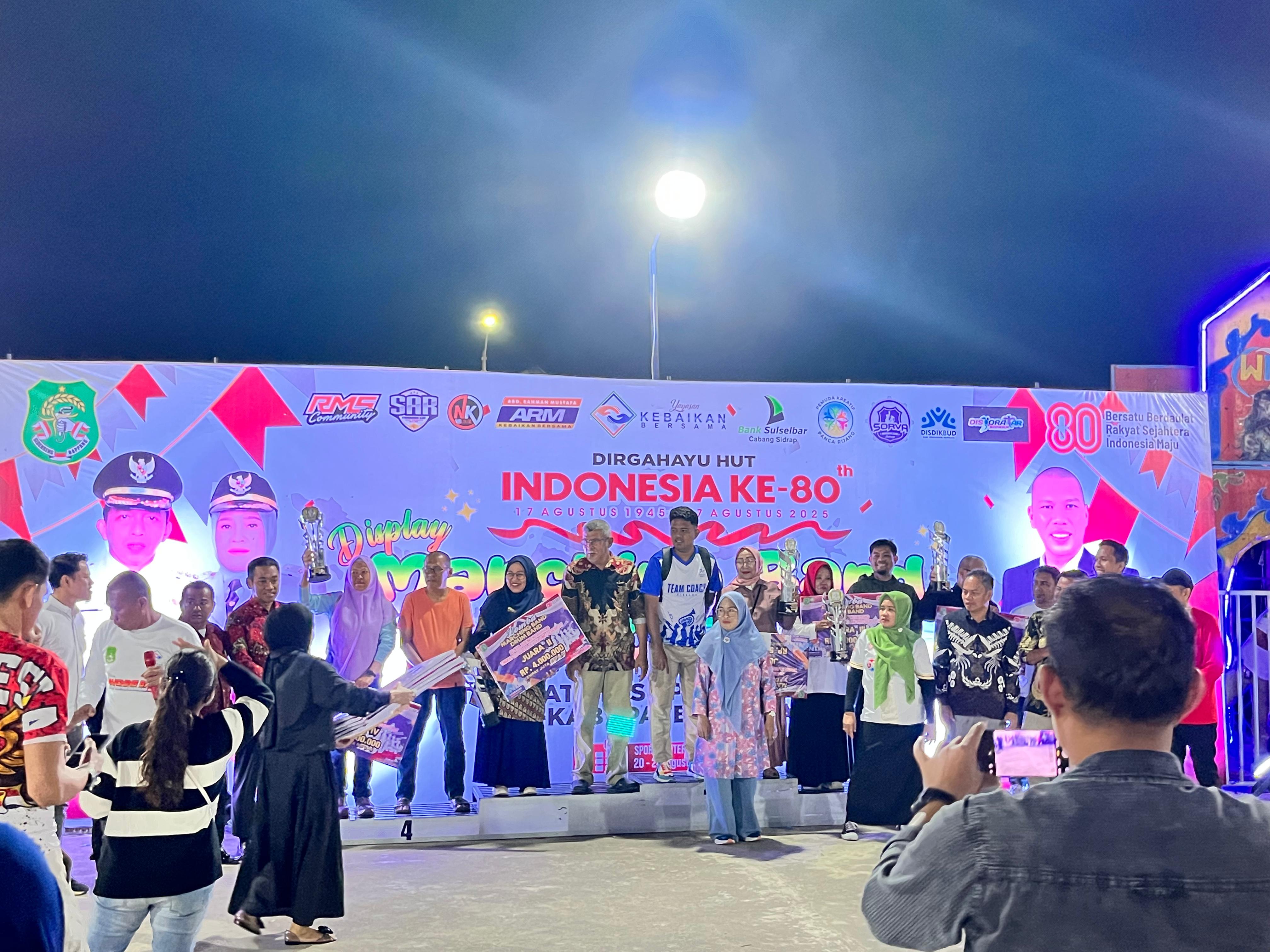 Marching Band Makkiade MTsN 2 Sidrap Juara 3 Display Marching Band Tingkat Senior