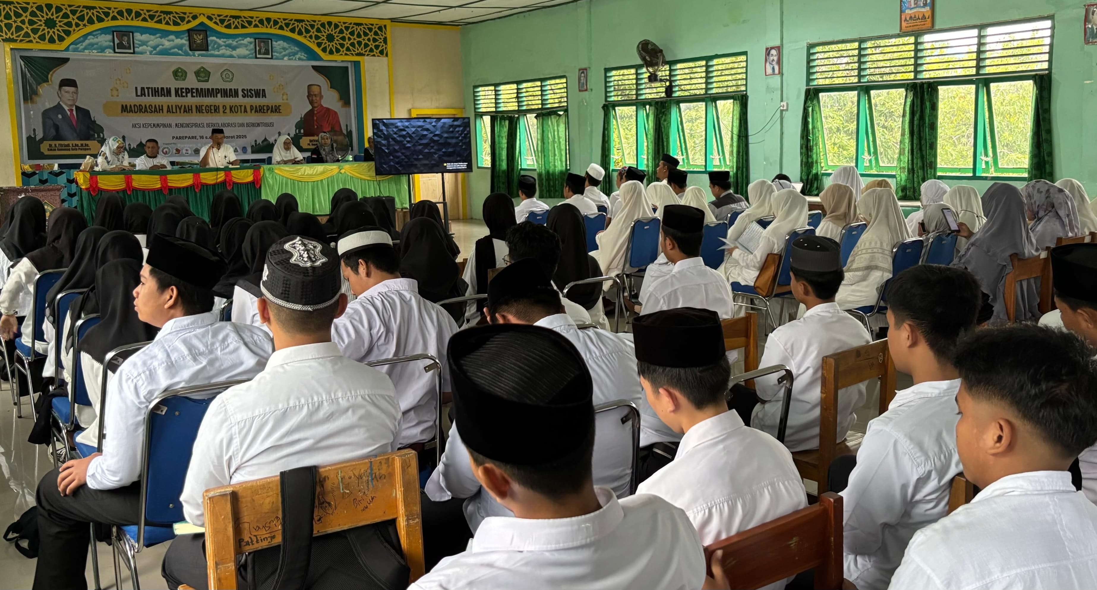 Pembukaan Latihan Kepemimpinan Siswa MAN 2 Kota Parepare