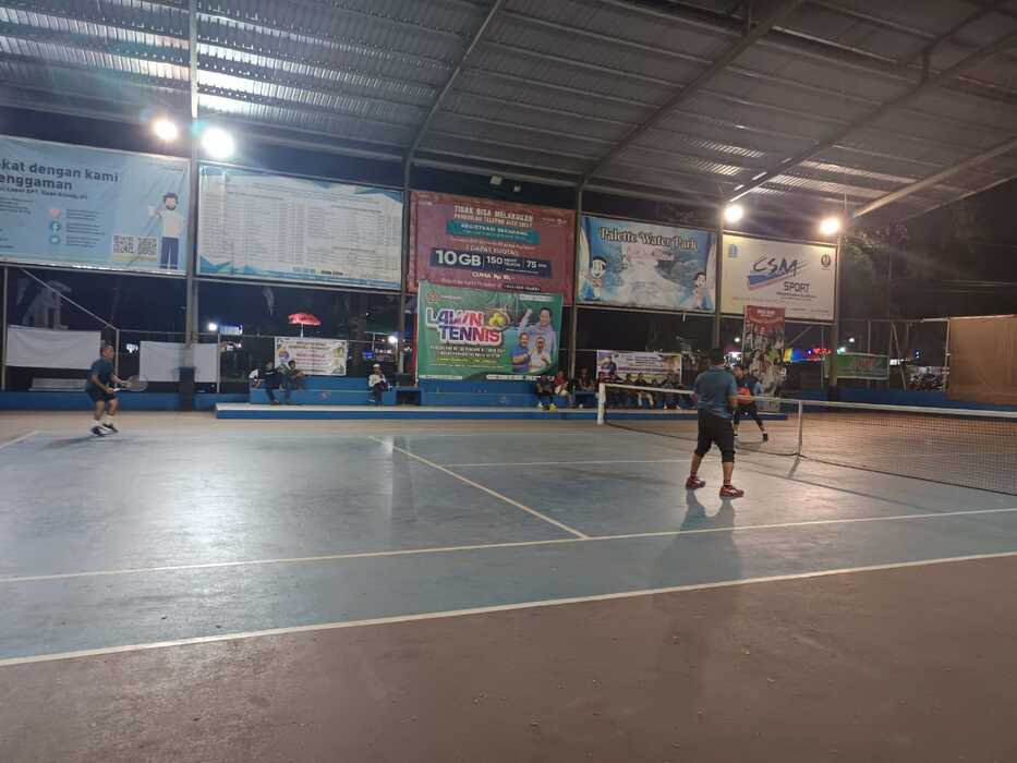 Performa Gemilang Tim Tenis Lapangan Kemenag Parepare di Ajang HAB ke-80