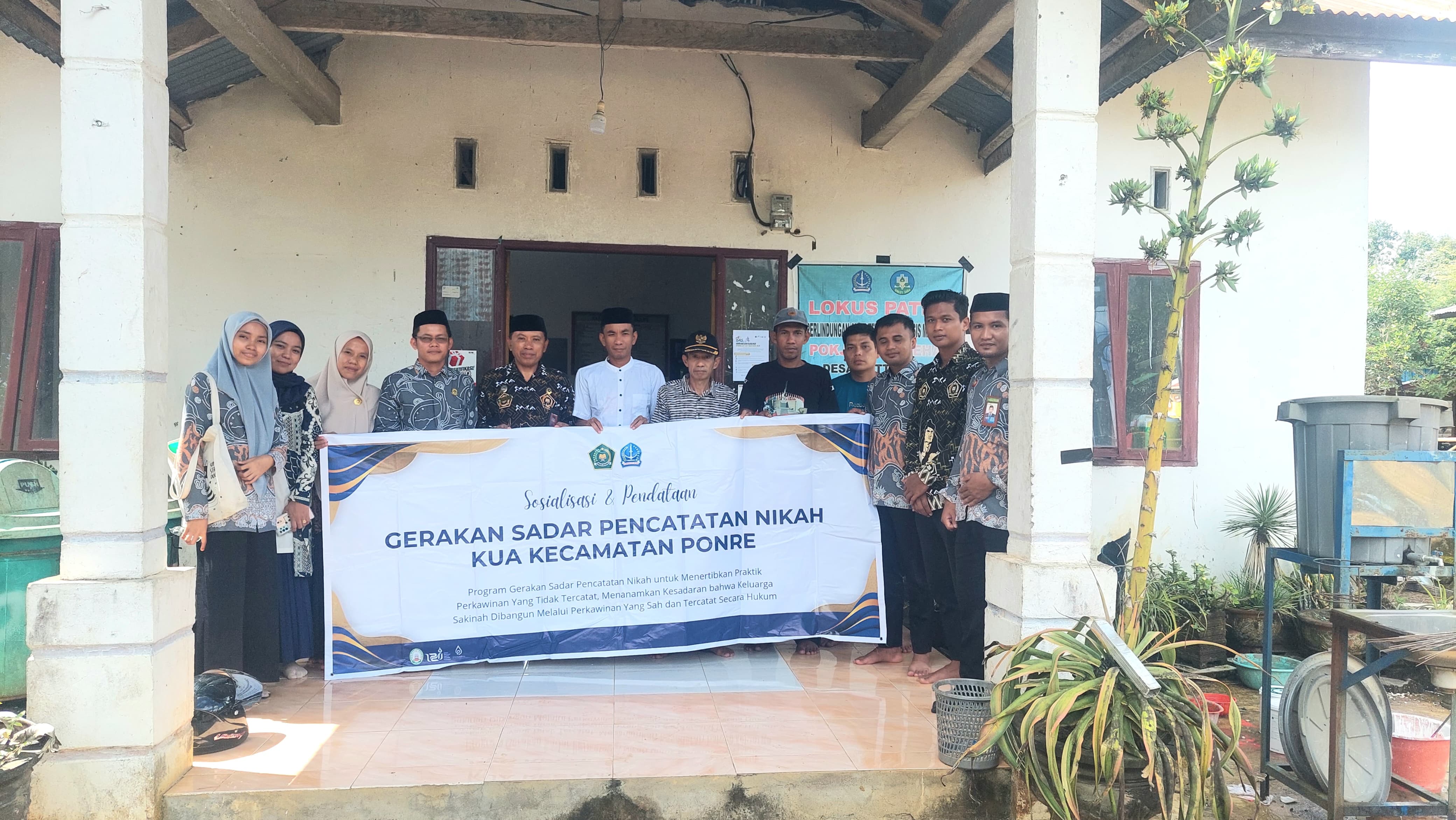 Pencatatan Nikah di Desa Mattampae