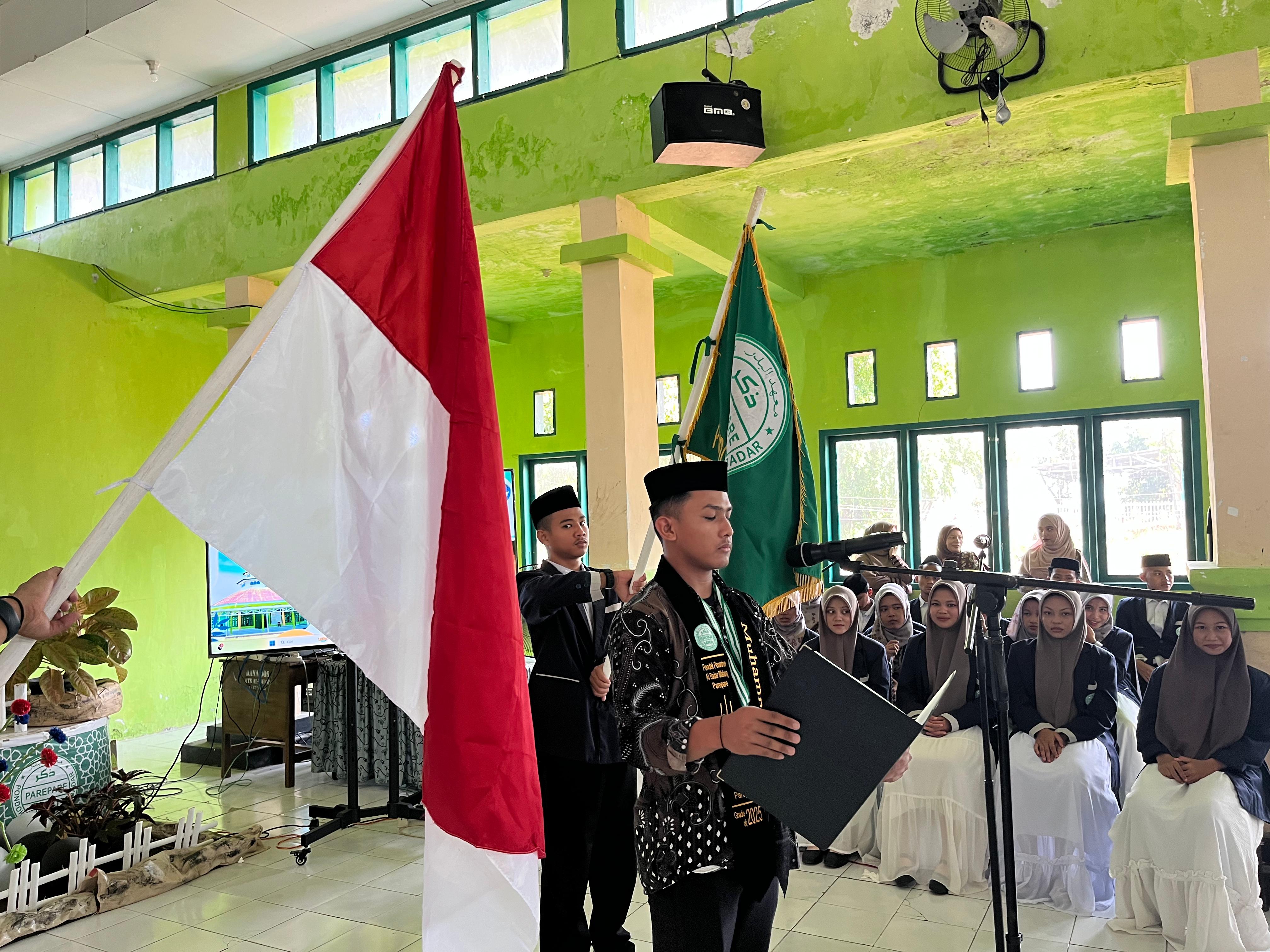 Penamatan Santri Pontren Al Badar Bilalang Parepare
