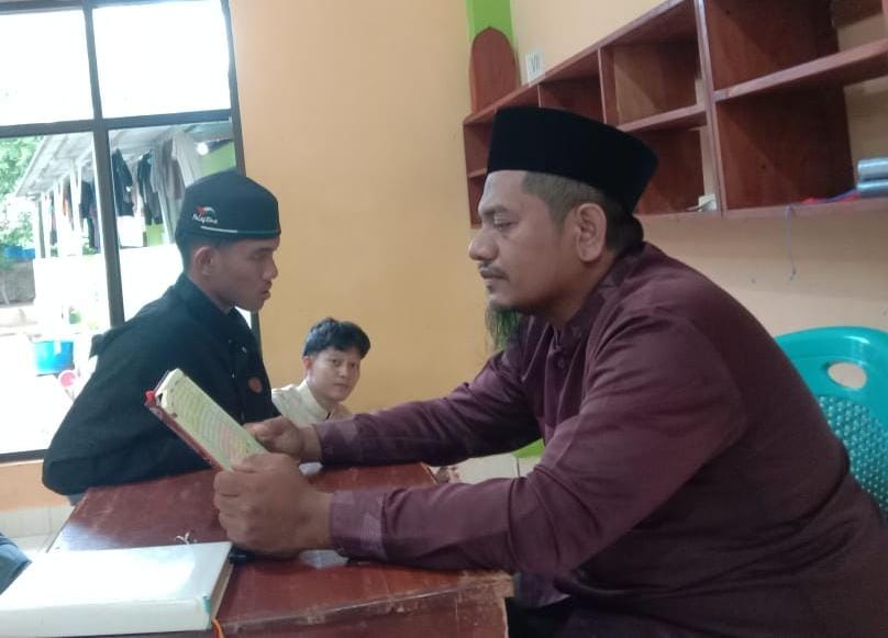 Firmansyah saat setoran akhir