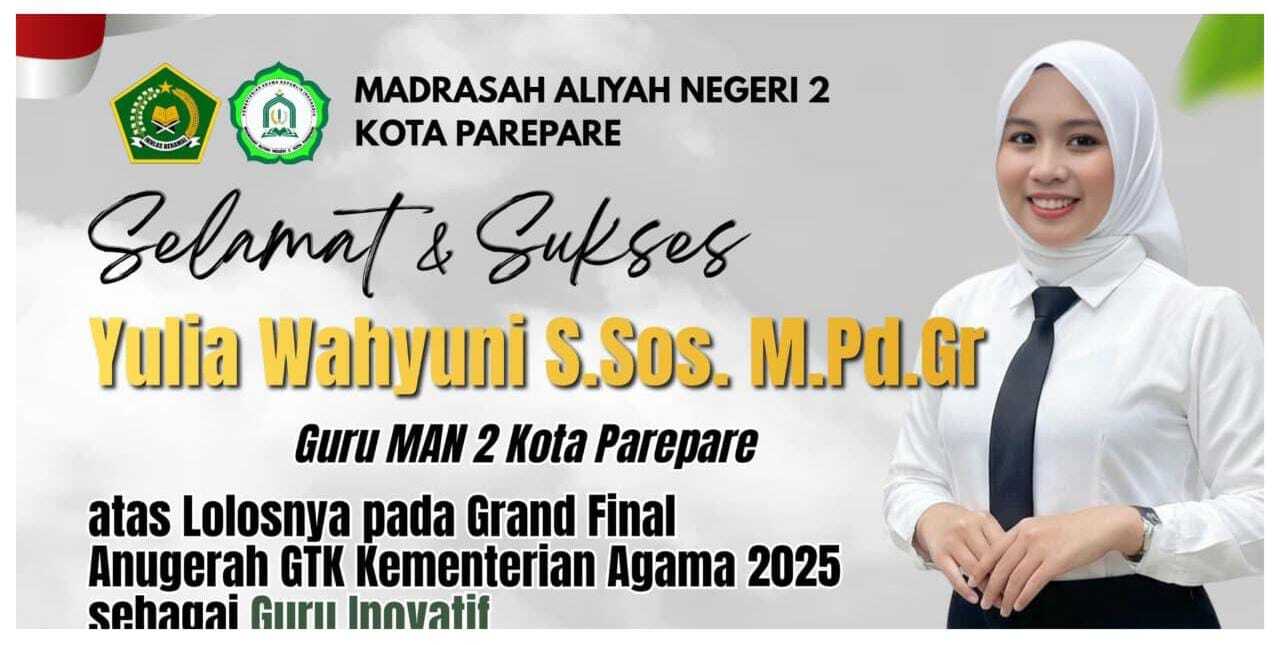 Finalis Nasional Guru Inovatif, Yulia Wahyuni Istikamah Berinovasi di MAN 2 Kota Parepare