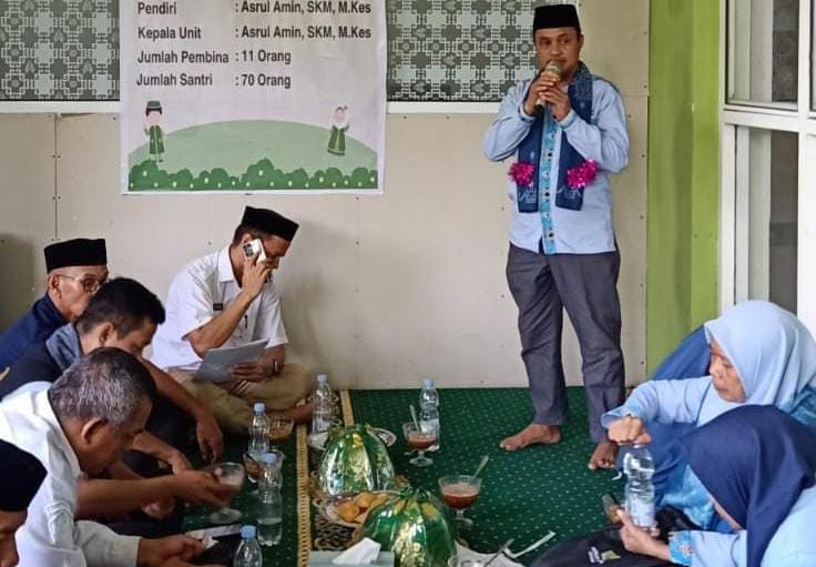 Penyuluh saat menyampaikan sambutan