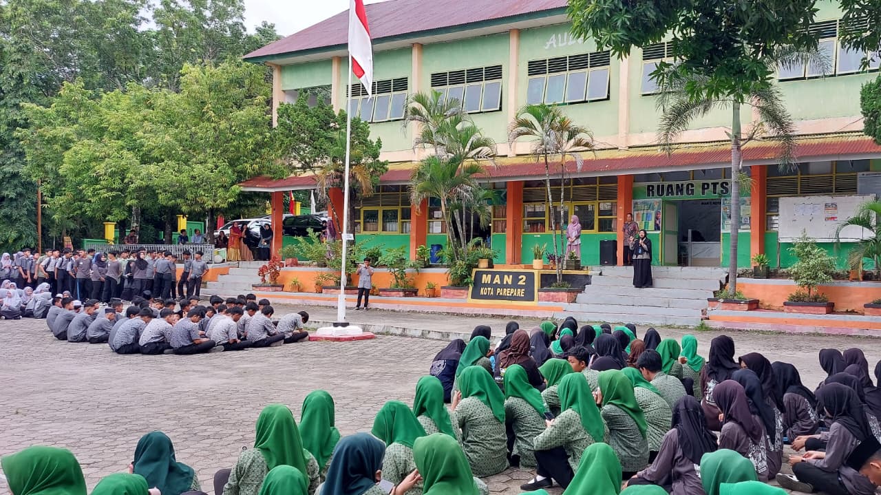 Pengurus Cabang Forum Genre Penyuluhan di MAN 2 Kota Parepare