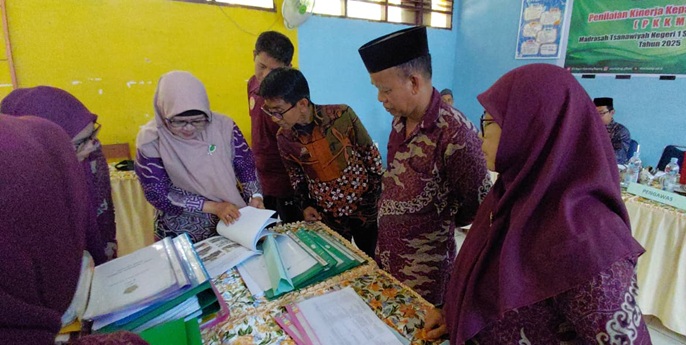 Laksanakan PKKM di MTsN 1 Sidenreng Rappang, Begini Tanggapan Pengawas Madrasah .