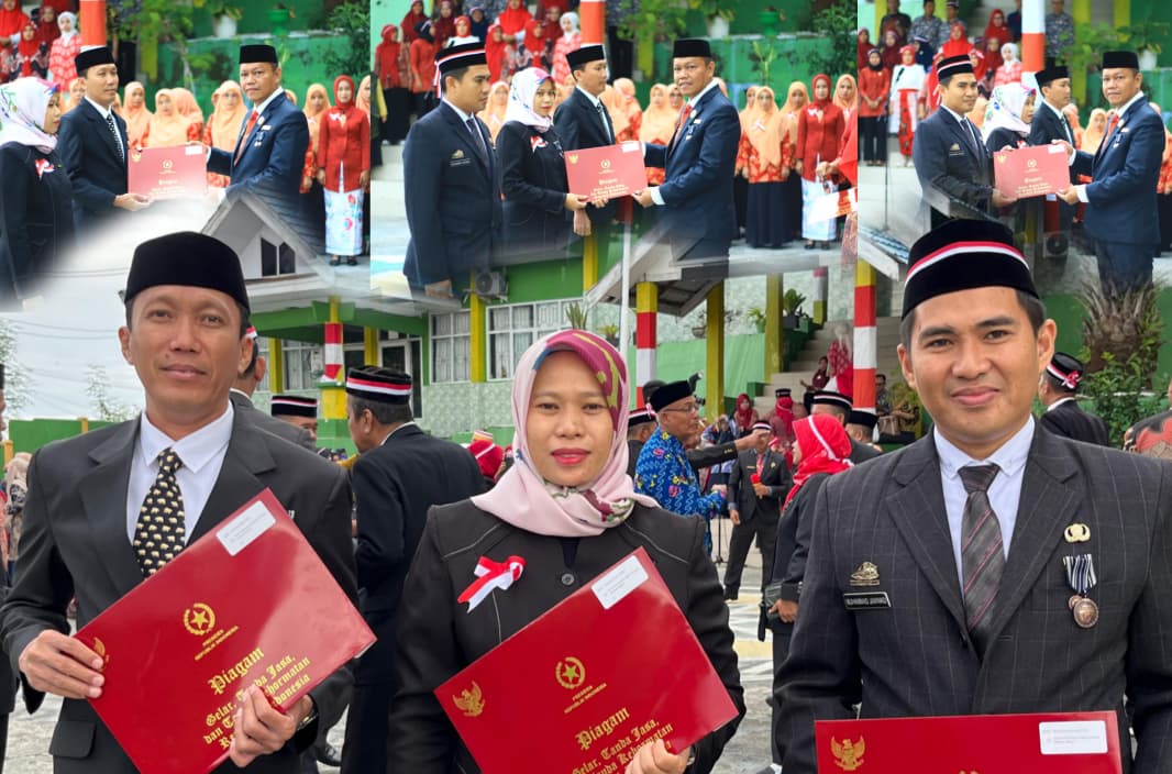 Tiga ASN Kemenag Parepare Terima Satyalancana Karya Satya pada HUT ke-80 RI