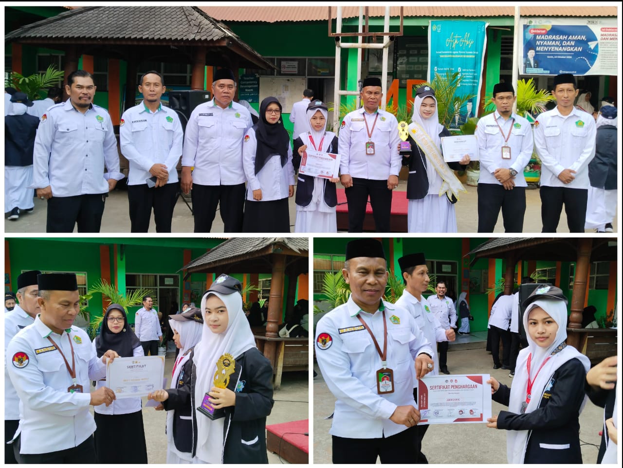 Prosesi penyerahan penghargaan