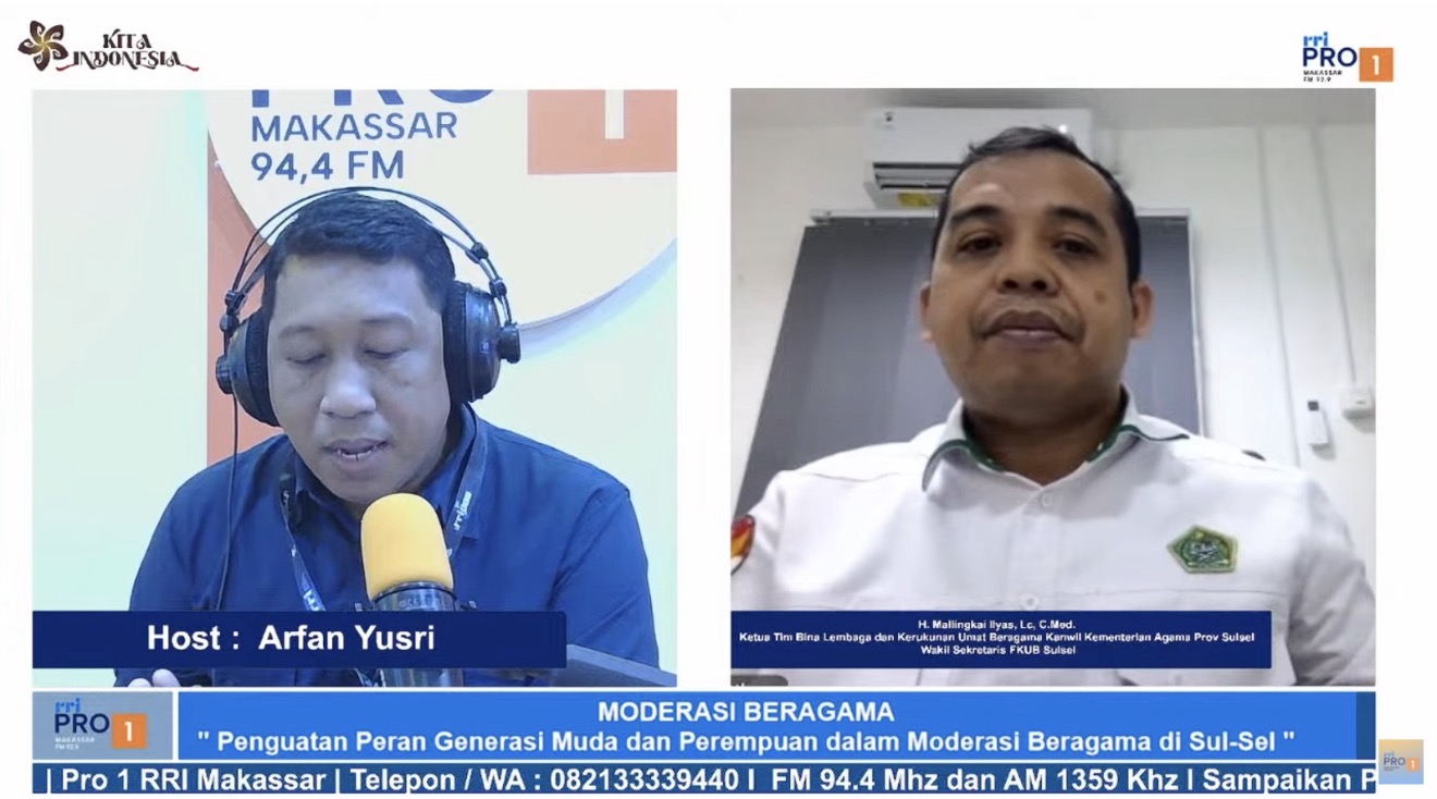 Generasi Muda dan Perempuan Jadi Garda Moderasi Beragama di Sulsel