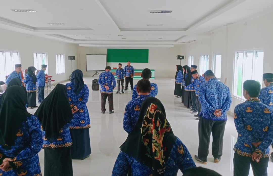 Apel pagi di Kantor Kemenag Kab. Soppeng
