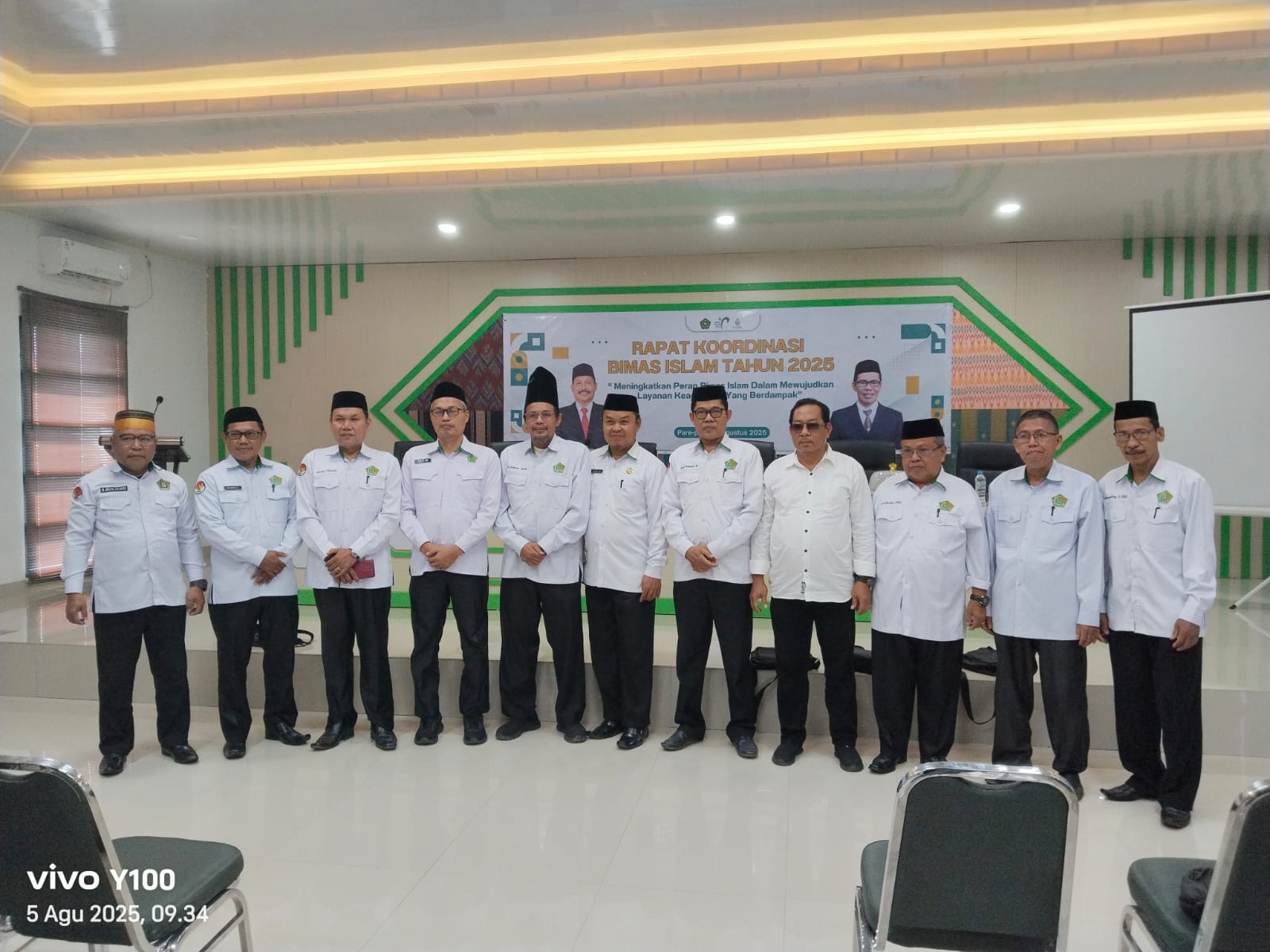 Kepala KUA Batulappa Hadiri Rakor Bimas Islam 2025 di Parepare