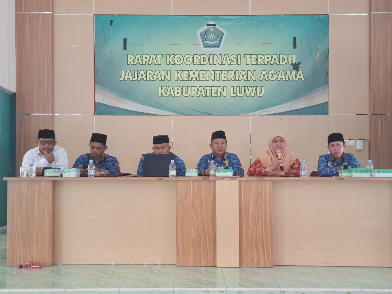 Kakankemenag Kab. Luwu Beri Arahan dan Pesan Pada Rakoor Lingkup Kemenag
