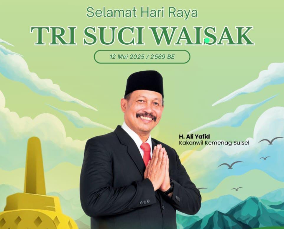 Kakanwil Kemenag Sulsel H. Ali Yafid
