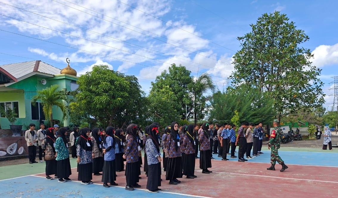 Lettu Inf Syamsul Rijal Akib Guncang Semangat Nasionalisme di MAN 1 Parepare