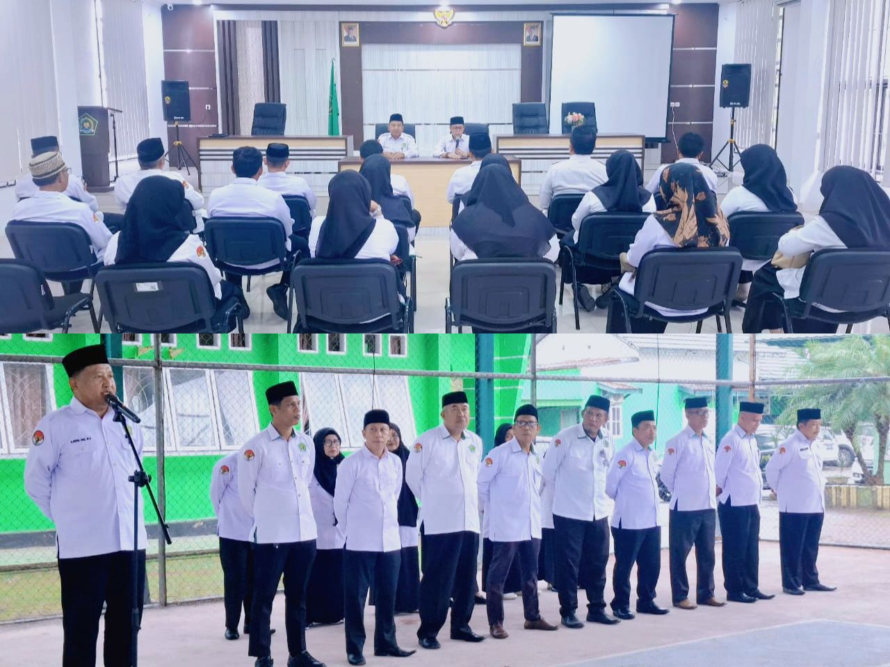 Kakankemenag Kab. Luwu Beserta Jajaran Gelar Rapat Terbatas