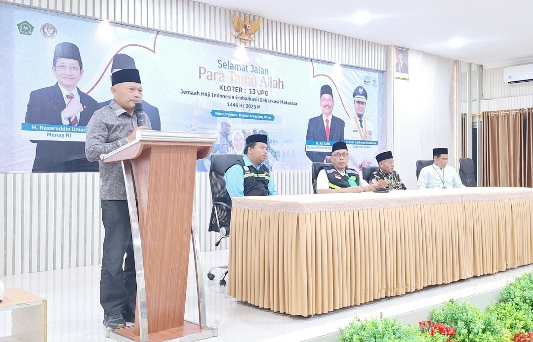 Lepas Kloter 13,  Wakil Gubernur Malut : Sabar dan Fisik Prima Kunci Sukses Ibadah Haji